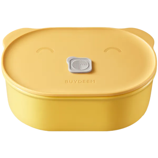BUYDEEM Ceramiczny pojemnik na żywność 500 ml, CT3007, Mellow Yellow