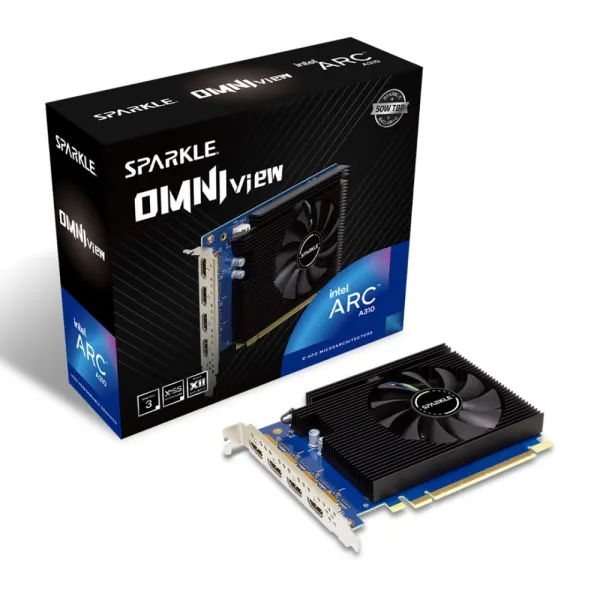 Karta graficzna SPARKLE Intel Arc A310 Omni View 4GB
