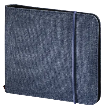 Hama CD/DVD WALLET 24, NIEBIESKI