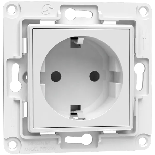 SHELLY Wall Socket EU - white inteligentne gniazdko białe