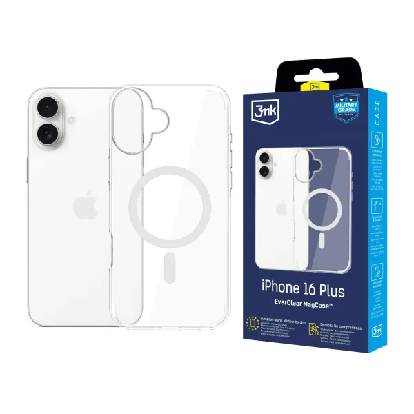 Apple iPhone 16 Plus - 3mk EverClear MagCase