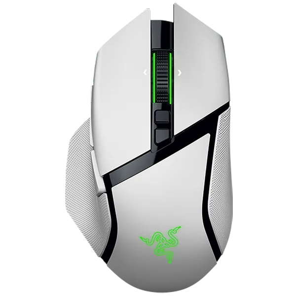 RAZER Mysz Gamingowa Basilisk V3 Pro 35K, Bezprzewodowa, Biała