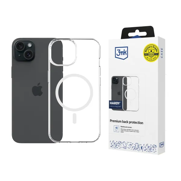 Apple iPhone 15 Plus - 3mk Hardy LiqForce MagCase