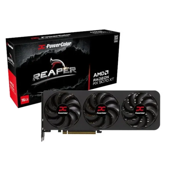 Karta graficzna PowerColor Reaper  RX9070XT 16G-A