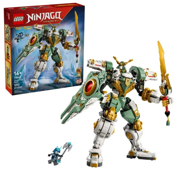 LEGO Ninjago 71860 - Tytanowy mech Lloyda - 15. rocznica