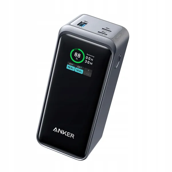 Powerbank ANKER 735 Prime 20000mAh 200W PD PowerIQ 4.0 Czarny