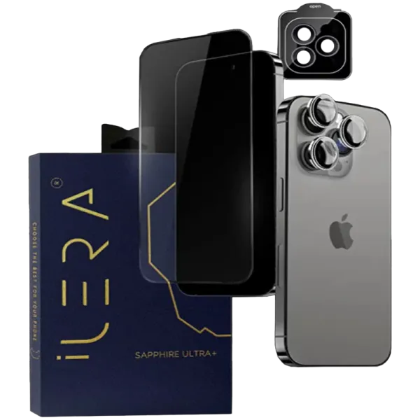 iLera Sapphire Ultra + Glass Szkło ochronne do iPhone iPhone 16 Plus