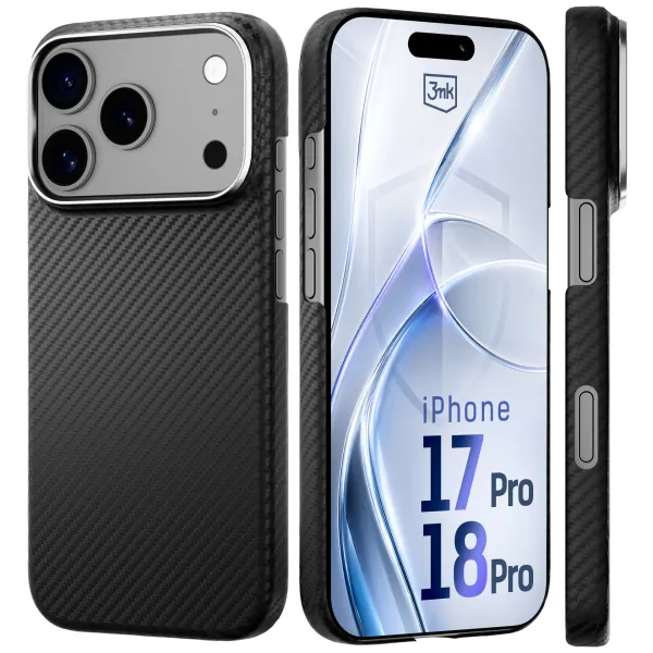 Apple iPhone 17 Pro/ 18 Pro - 3mk Hardy Aramid MagCase
