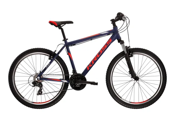 Rower górski MTB KROSS Hexagon 1.0 rozmiar S Granatowy