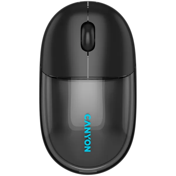 CANYON mouse OnClick 24 BT/ Wireless Transparent/Black