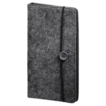 Hama CD WALLET FELT 48 CD, SZARY
