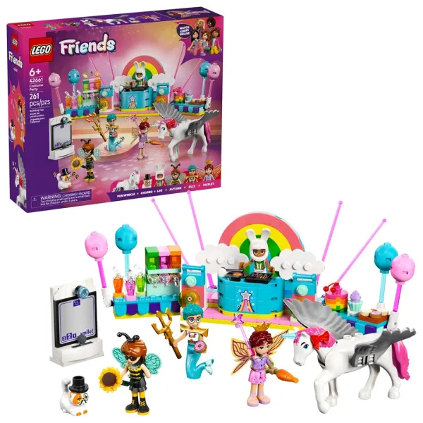 LEGO Friends 42661 - Bal przebierańców z jednorożcem i wróżką