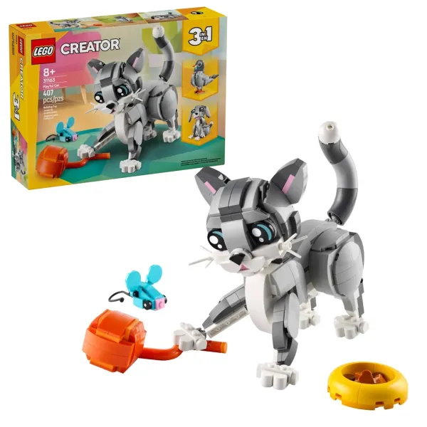 LEGO Creator 3w1 31163 - Psotny kot