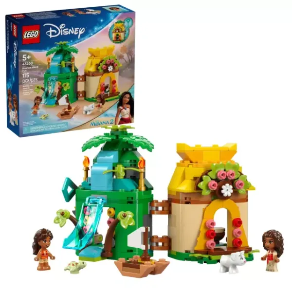 LEGO Disney 43260 - Zabawy Vaiany na wyspie