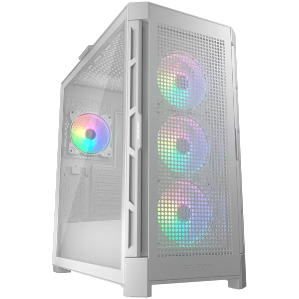 COUGAR Obudowa Duoface Pro RGB, Midi Tower, Bia?a