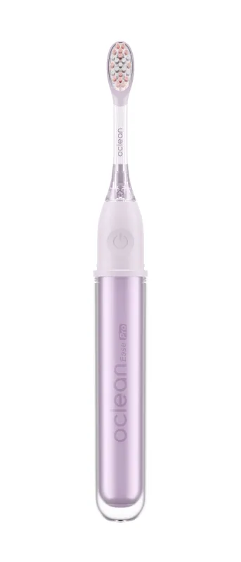 Szczoteczka soniczna Oclean Ease Pro fioletowa z pokrywką 2w1 72 000 ruchów