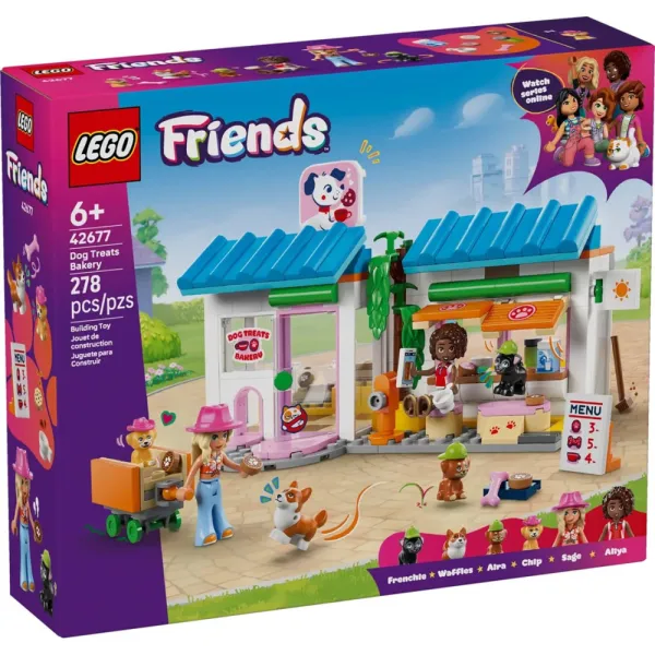 Klocki LEGO Friends 42677 - Piekarnia z psimi przysmakami