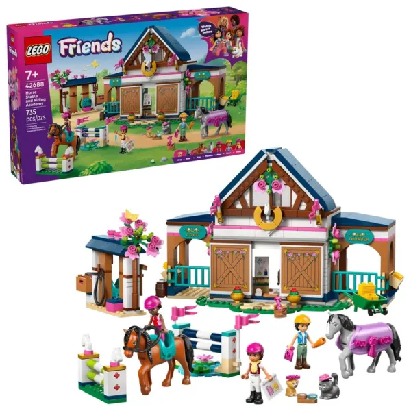 LEGO Friends 42688 - Stadnina i szkółka jeździecka