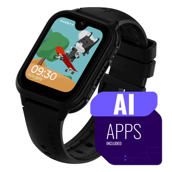 Smartwatch Garett Kids Vibe AI 4G czarny