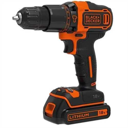 Wiertarko-wkrętarka Li-Ion 18V/1,5Ah BLACK&DECKER