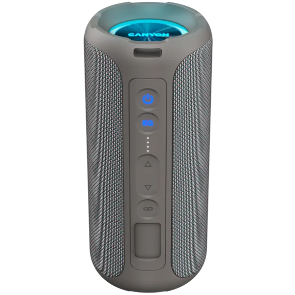 CANYON Głośnik Bluetooth OnMove 15W EQ TWS AUX Szary