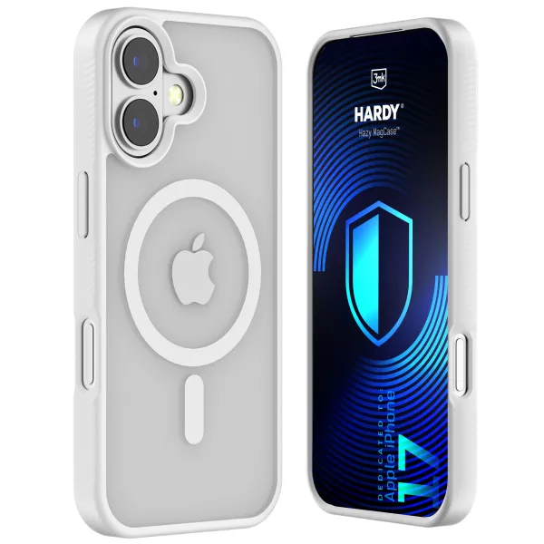 Apple iPhone 17 - 3mk Hardy Hazy MagCase White